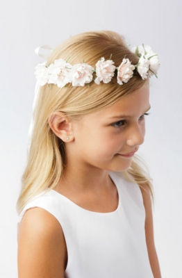 flower girl head crown