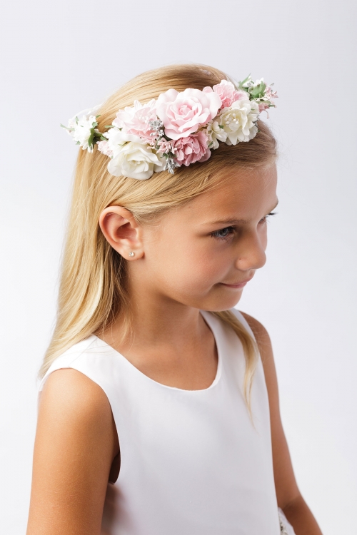 Child Ribbon Toddler Flower girl socks Wedding Embroidery