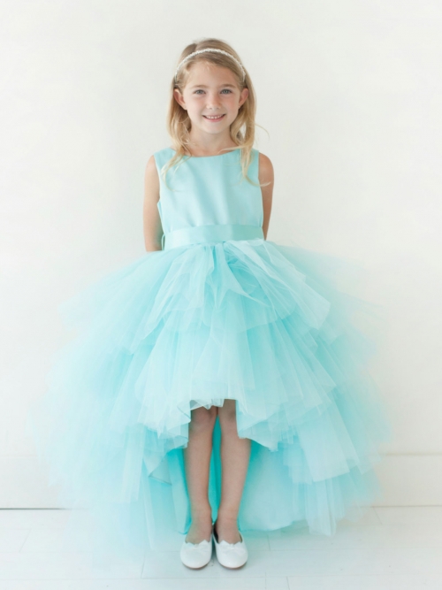 girls high low dresses
