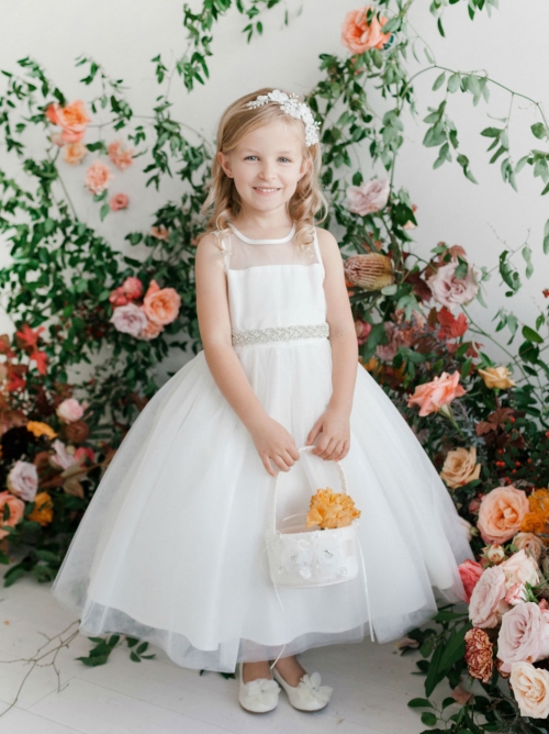 tip top flower girl dress