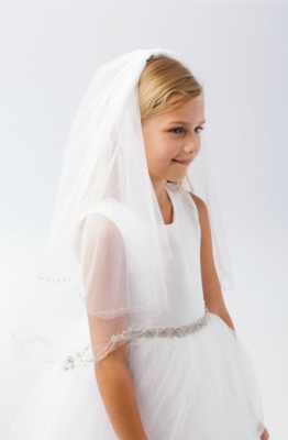 US Angels First Communion Mini Veil