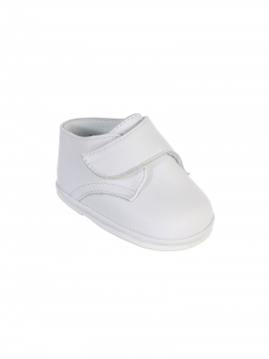 Infant and Toddlers Genuine Leather Shoes Style S306 - WHITE Only