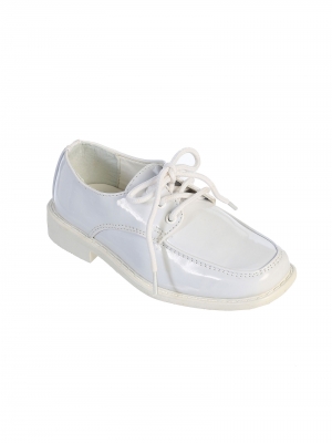 Boys Infant and Toddler Shoe- Style S65- White