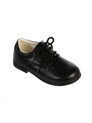 Boys Shoes BLACK- Size 3 Infants- Big Boy size 4