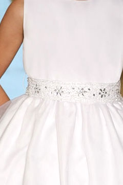 Beaded Satin Sashes