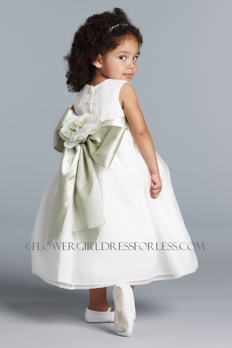 Ua 409 Dress Flower Style White Size Ua 409 Dress Flower Style White Size 12mth Or Ivory 5 Us Angels Dresses For Less