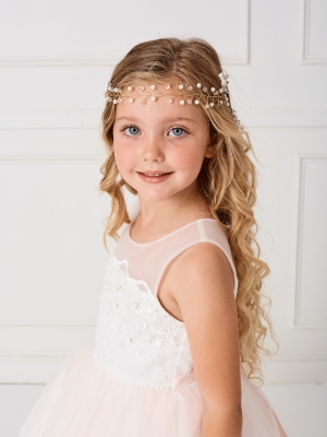 Girls Gorgeous Wire Headpiece - Style 152