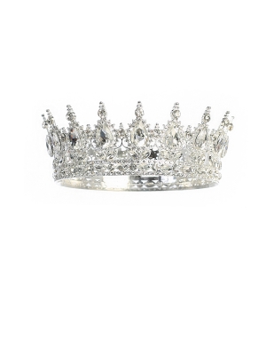 Rhinestone Tiara - Style 320 in Choice of Color