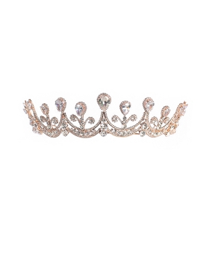 Rose Gold Tiara - Style 321