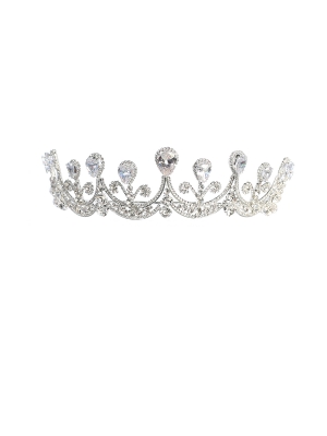 Rhinestone Tiara - Style 321 in Choice of Color