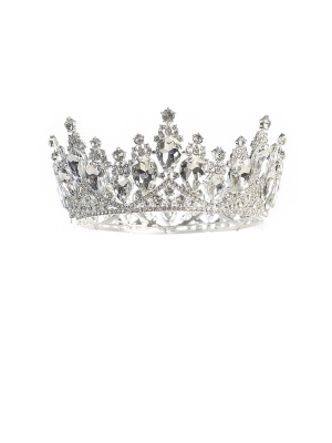 Rhinestone Tiara - Style 323 in Choice of Color