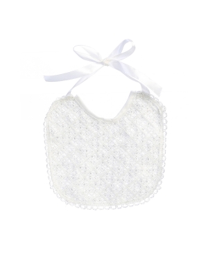 Embroidered Cotton Bib Style - BIB 2