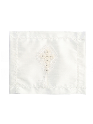 Baptism and Christening Blanket with Cross Design