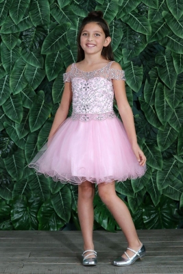 Girls Dress Style TY012 - PINK