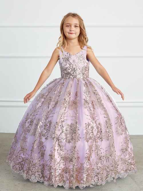 Glitter mesh overlay dress shop