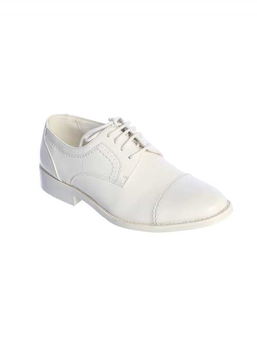Big boys white dress shoes hotsell