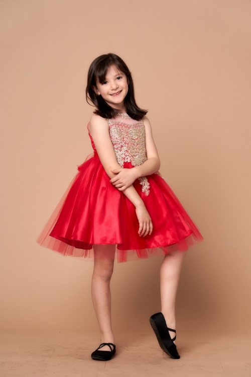 slim fit dress slacks Peach Gold Pearl Beaded Princess Baby Toddler Girl Short Ball Gown Dre –  HOUSE OF CLAIRE main image 0