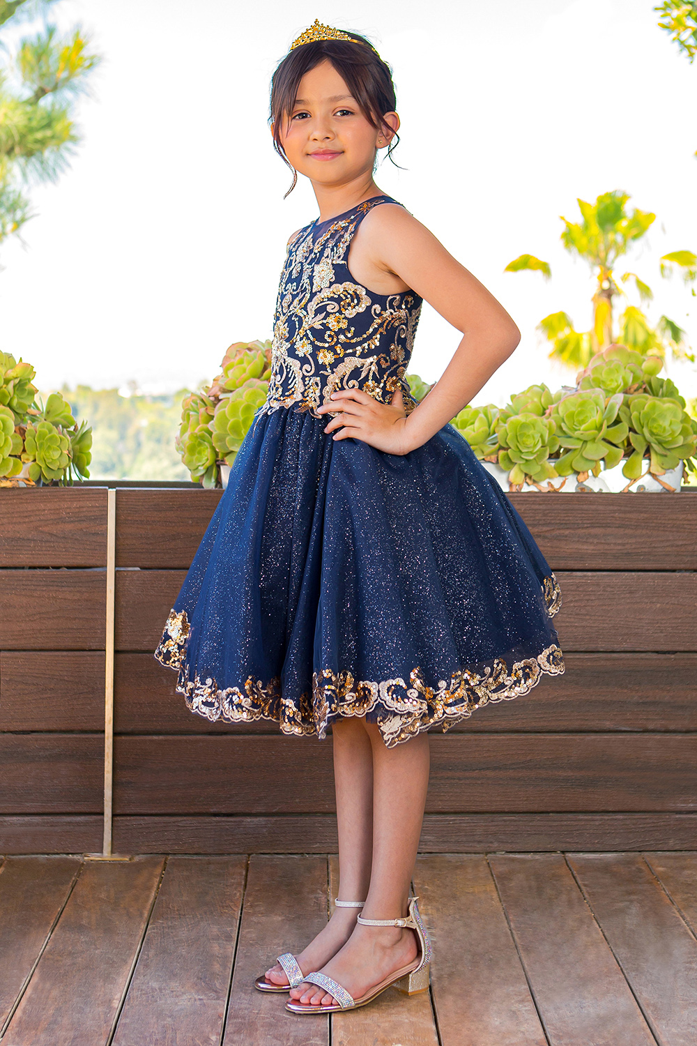 gold dress with shoes Blake Navy Ponte Jersey Midi Dress – Finery London main image 1