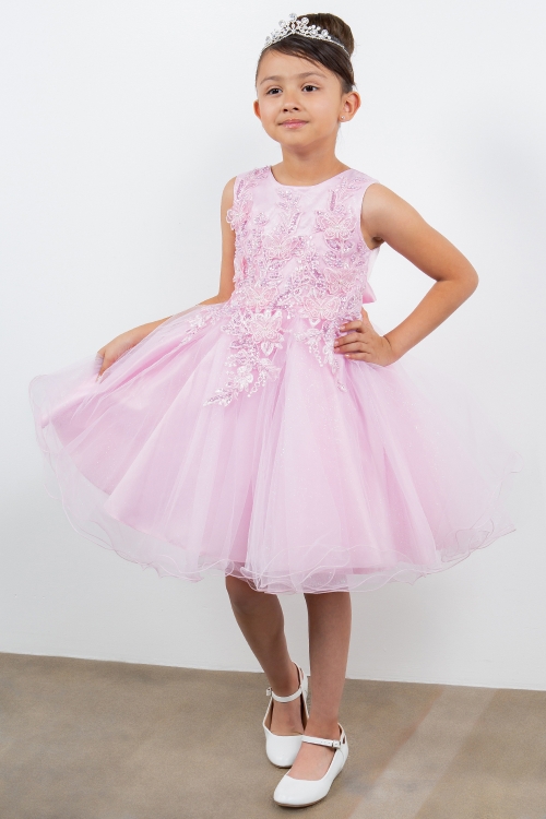 strapless open back dress Pink Strawberry Smocked Dress – Sugar Britches main image 1