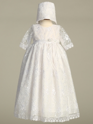 Christening Baptism Dress Style - ABBY