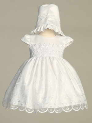 Christening Baptism Dress Style - CRYSTAL