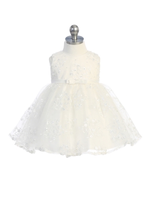 Girls Dress Style 5783 - Sweet Lace Overlay Dress in Choice of Color