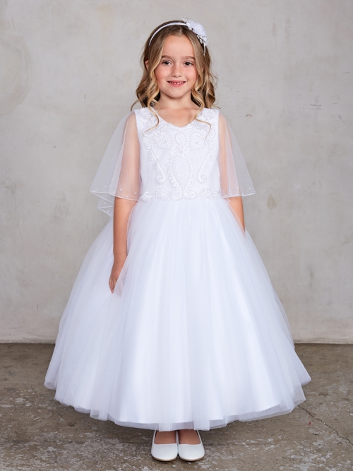 TT 5793 Dress Style 5793 Gorgeous Dress with Beaded Design on