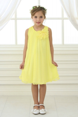 Sunflower Flower Girl Dresses Purple