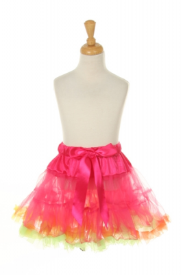 Girls Tutu Style TUTU-MESHFURA - FUCHSIA
