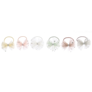 Star Layered Tulle Elastic Hair Tie in Choice of Color