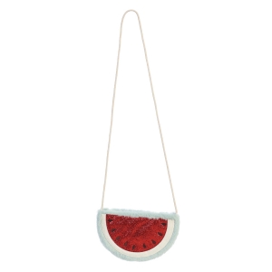Glittery Watermelon Shoulder Bag