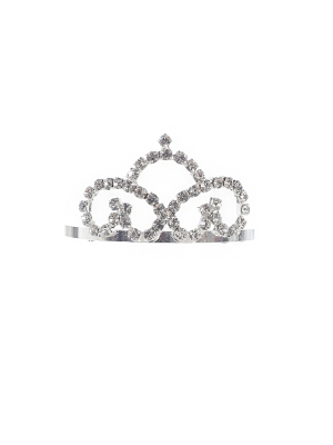 Rhinestone Girls Tiara- LEAD FREE