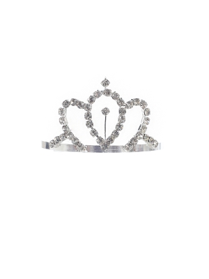 Rhinestone Girls Tiara- LEAD FREE