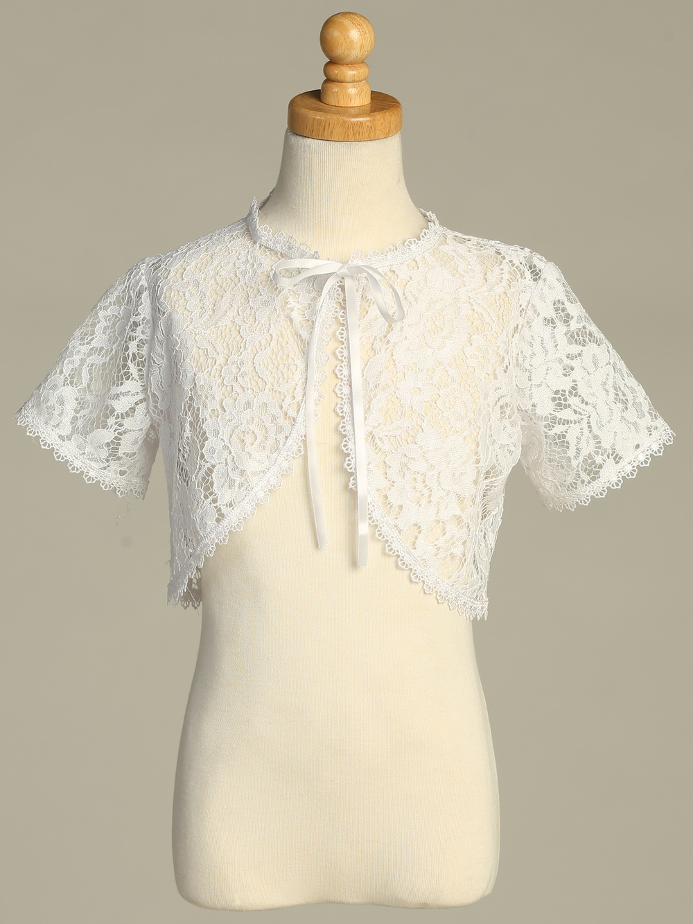 Lace Short Sleeve Bolero - Style 1116