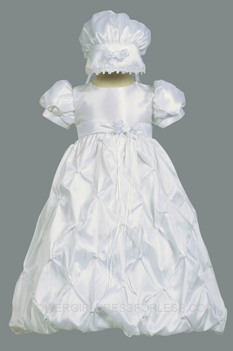 Christening-Baptism Style BEVERLY- Taffeta Gown