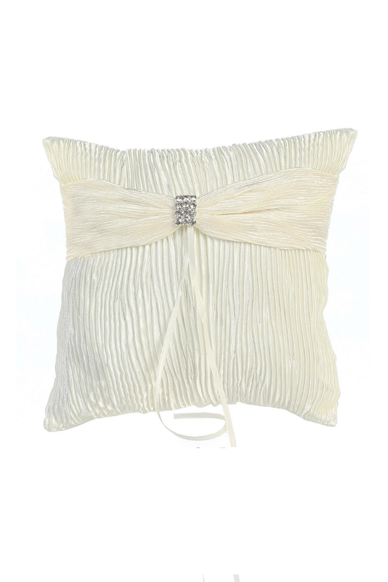 Ring Bearer Pillow- Style PR306- Crinkled Satin