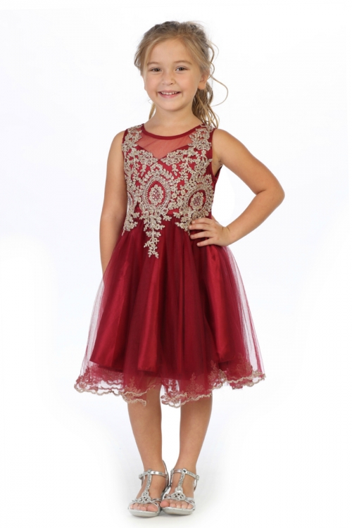 Little Girls Short Party Dresses