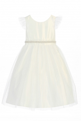 White Flower Girl Dress - Flower Girl Dress For Less
