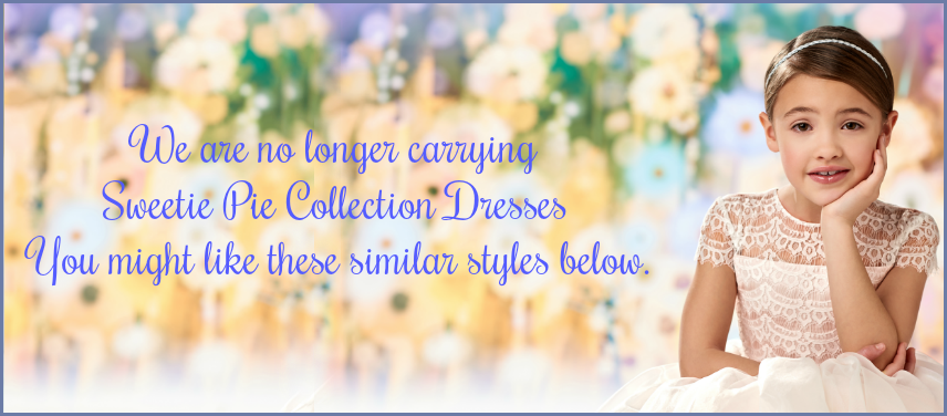 sweetie pie flower girl dresses