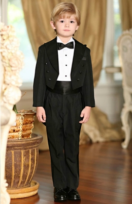 Boys Suit Tails Tuxedo- Style 4001- In Choice of Color