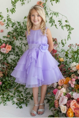 lavender dress for little girl