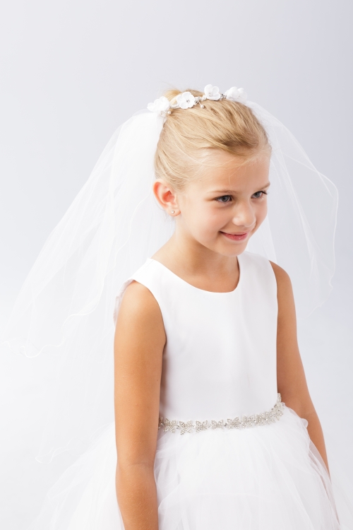 Tt 752 Girls Bun Wrap Style 752 White Only Hair Bun Wraps