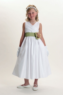 All Satin Dresses Flower Dress For Less Flower Dress Style 6001 Build Your Own Choice Of 139 Sash And