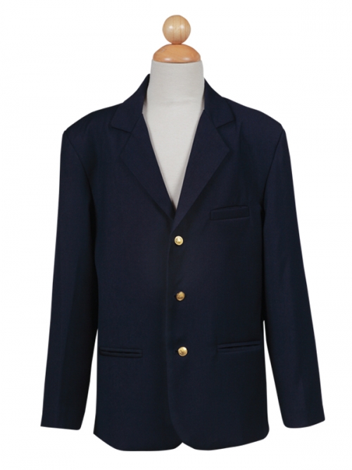 Boy Navy Blazer Jacket with gold buttons