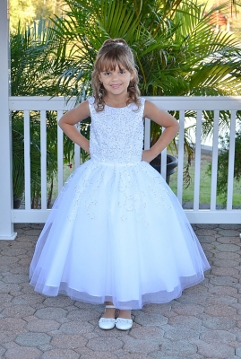 Ivory Flower Girl Dresses